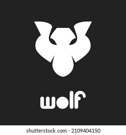 Animated Simple Sign Logo Icon Wolf