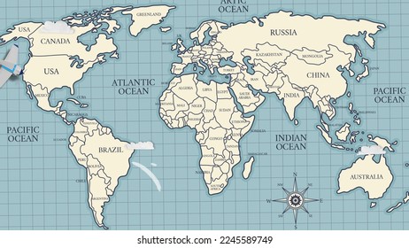 31 Animation Routes Travel Globe World Images, Stock Photos & Vectors |  Shutterstock