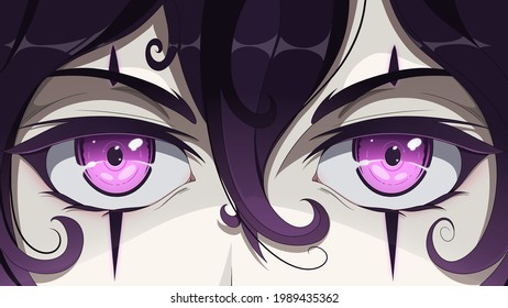 An Anime Girl  Eyes