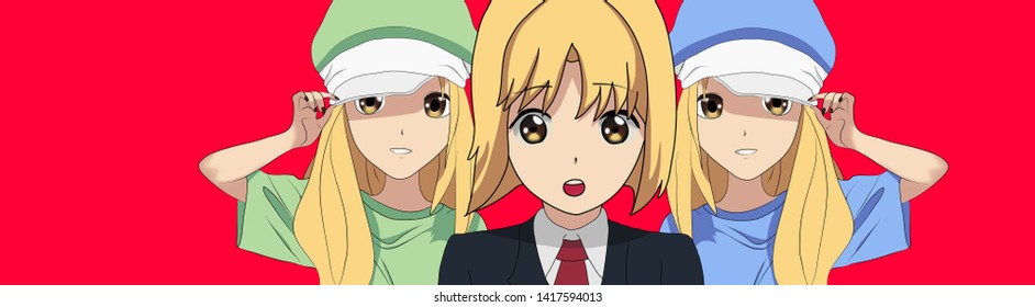 Imágenes Fotos De Stock Y Vectores Sobre Anime Girl Shutterstock