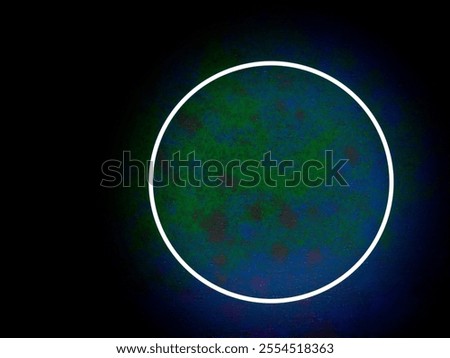 Annular solar eclipse with the sun's corona visible around the Moon's silhouette. A breathtaking celestial event.