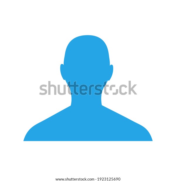 Anonymous\
male face avatar. Incognito man head\
silhouette