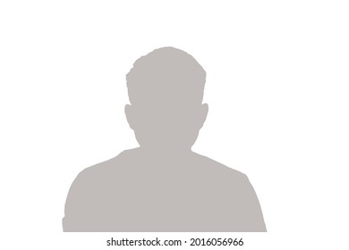 Anonymous portrait of a man in the shadow.