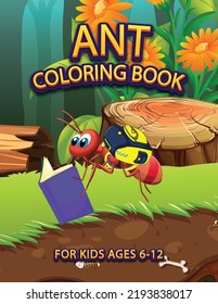 Ant Coloring Book For Kids