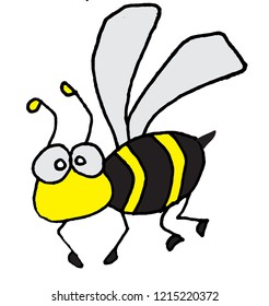 Bee Cartoon Images, Stock Photos & Vectors | Shutterstock