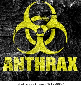 Anthrax Virus Concept Background