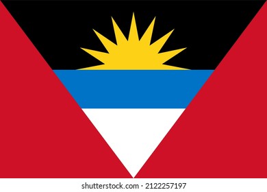 Antigua and Borbuda Flag HD, National Antigua and Borbuda Flag HD or High Quality for Background 