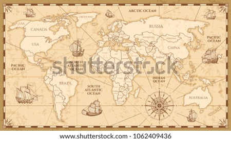 Similar – Image, Stock Photo The Atlantic Ocean
