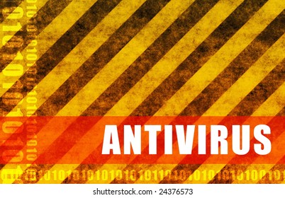 Antivirus Software System as a Message Background