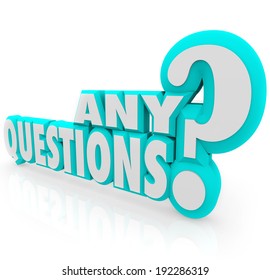 3,850 Any Questions Images, Stock Photos & Vectors | Shutterstock