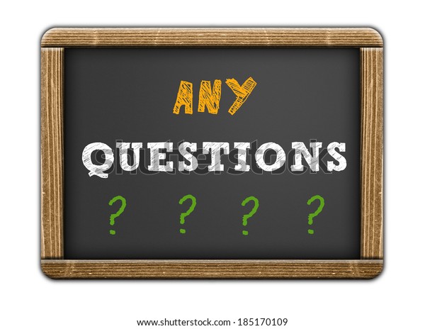 Any Questions Stock Illustration 185170109 | Shutterstock