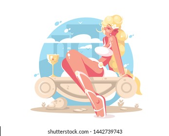 Aphrodite Cartoon Images Stock Photos Vectors Shutterstock