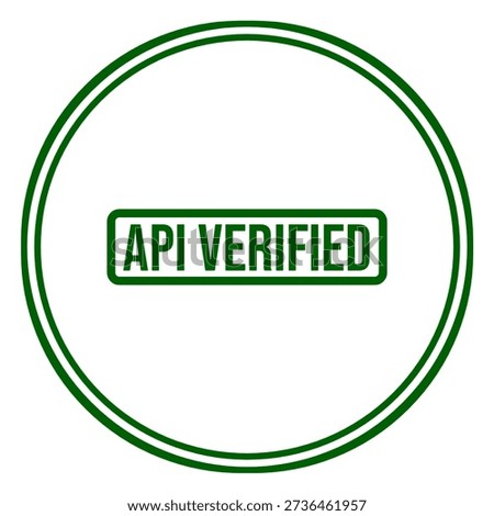 API Verified Stamp for Software Integration, System Security and Data Exchange Validation