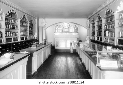 Apothecary Shop, Founded Ca. 1795. Alexandria, Virginia.