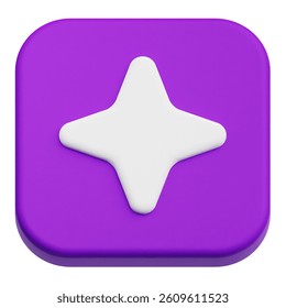 app user interface 3d icon isolated on the white background