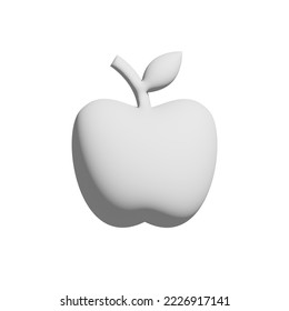 Icono Apple 3d diseño