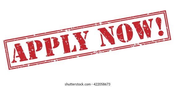 apply now! stamp