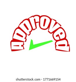approved is an acceptable form of a thing