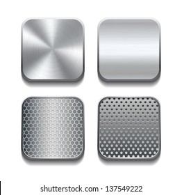 Apps Metal Icon Set.