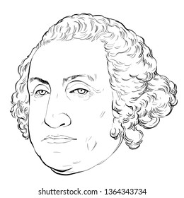 How To Draw George Washington Easy Step By Step