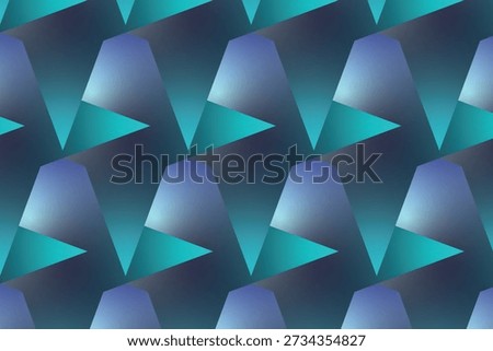 aqua geometric pattern, prism gradient vector, modern abstract geometry, teal indigo pattern, futuristic prism shapes, gradient angular design.