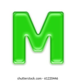 Aqua Letter M Stock Illustration 61220446 | Shutterstock