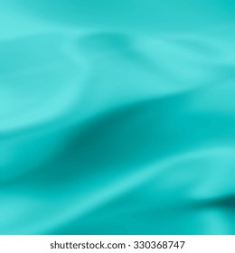 Aquamarine Silk Texture - Abstract Background