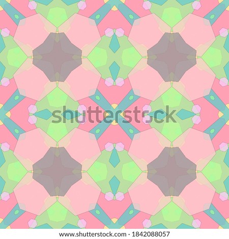 Aquarelle Pink Material. Abstract Seamless Stains. Geometric Blue Backdrop. Creative Pink Tapestry. Decorative Repeat Background. Trendy Random Yellow Fabric.