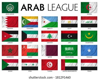 Arab League Arab Member Countries.