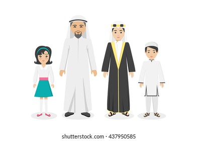 Similar Images, Stock Photos & Vectors of Muslim Arab Boy and Girl ...