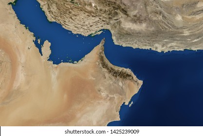 Arabian Gulf Map Persian Gulf Map