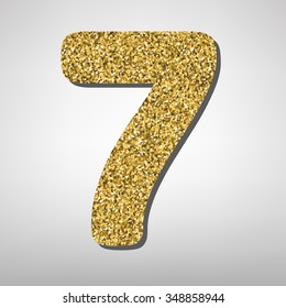 11,811 Number 7 gold Images, Stock Photos & Vectors | Shutterstock