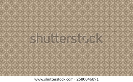 Arabic pattern displaying intricate geometric design, creating sophisticated background for textile, packaging, digital media