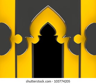 Arch Gold and grey