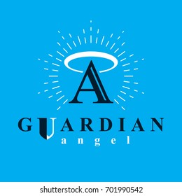 Archangel Conceptual Symbol For Use In Catechesis Organizations.