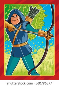 Archer Robin Hood Stock Illustration Shutterstock