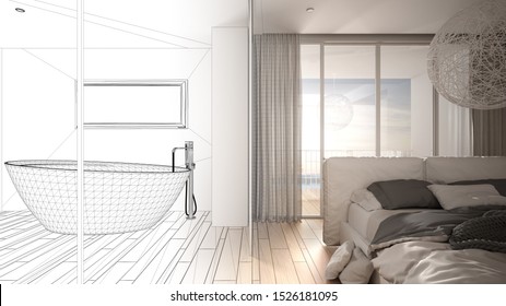 Bathtub In Bedroom Images Stock Photos Vectors Shutterstock