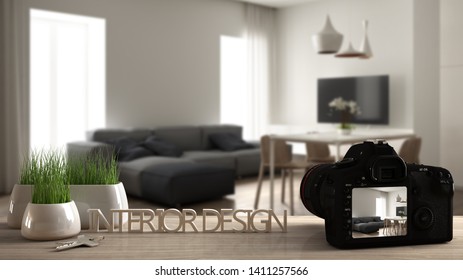 Background Living Room Blur Stock Illustrations Images