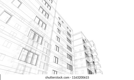  Architecture 3d Illustration