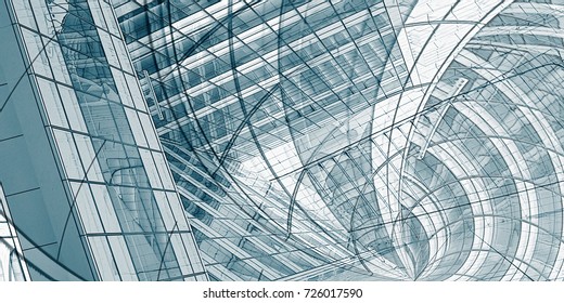 Architecture Drawing Abstract Background As An Industry Concept