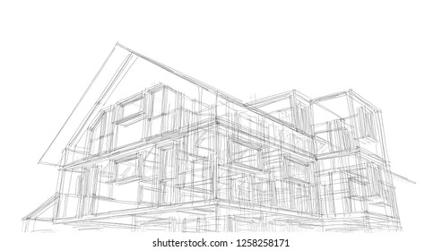  Building Sketch Images Stock Photos Vectors Shutterstock