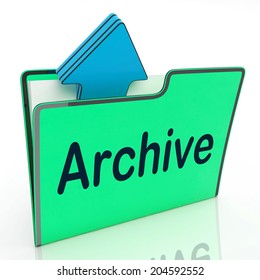 Archive File Showing Cloud Storage And Network