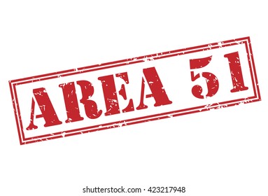 Area 51 Stamp