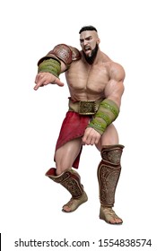 Ares The Greek God Of War Hiphop Dance, 3d Illustration