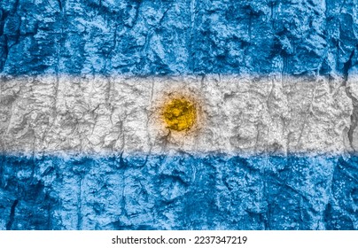 argentina flag texture as background