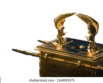 Ark Covenant On White Background 3d Stock Illustration 1169095375 ...