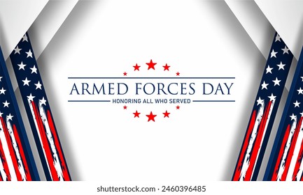 Armed forces day template poster design. Vector illustration of background for Armed forces day. Vector illustration of Celebration background for Armed Forces Day.   - Powered by Shutterstock