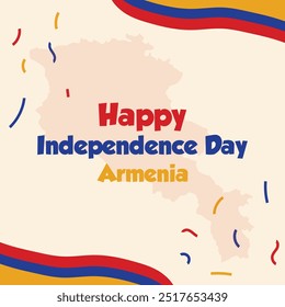 Armenia Independence Day: Customizable Banner Designs for Social Media - Powered by Shutterstock