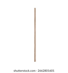 Aroma stick for home diffuser. Transparent wooden stick for perfume oil. Hand drawn watercolor illustration isolated on white background