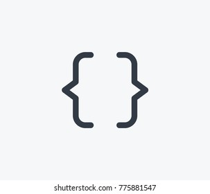 Array Icon Isolated On Clean Background. Programming Concept Drawing Icon In Modern Style.Vector Illustration Of Array Icon For Your Web Site Mobile Logo App UI Design.